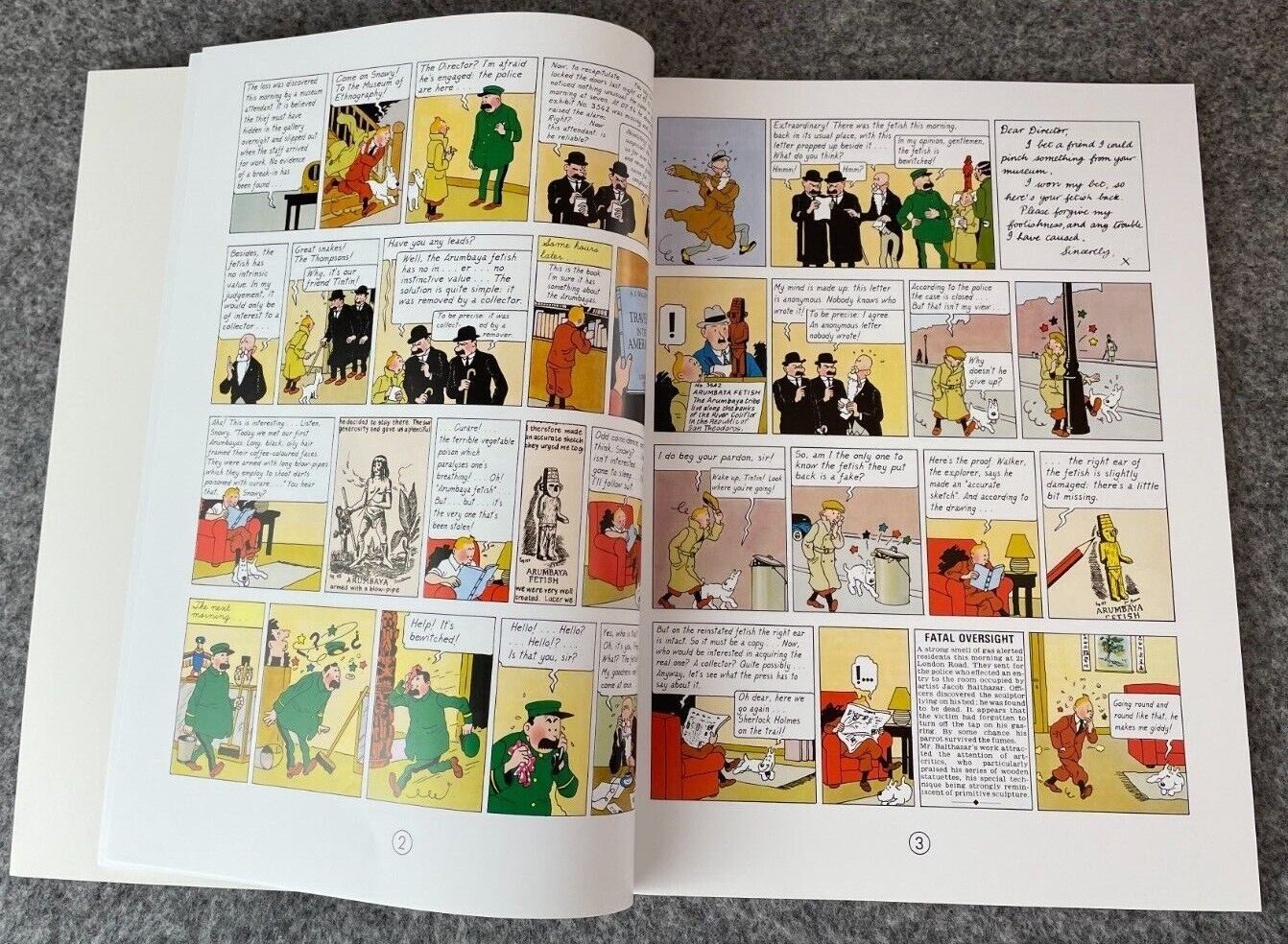 The Broken Ear Tintin Book Egmont UK Paperback Edition