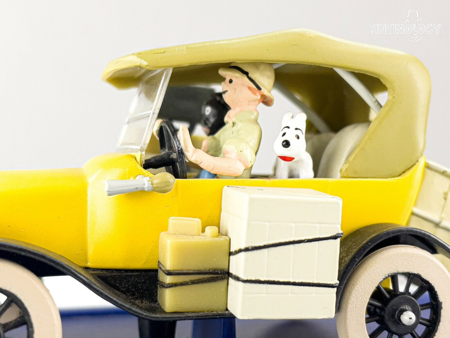 ATLAS TINTIN CAR # 3 Ford Model T: Congo - Herge Moulinsart model car 1/43 Scale