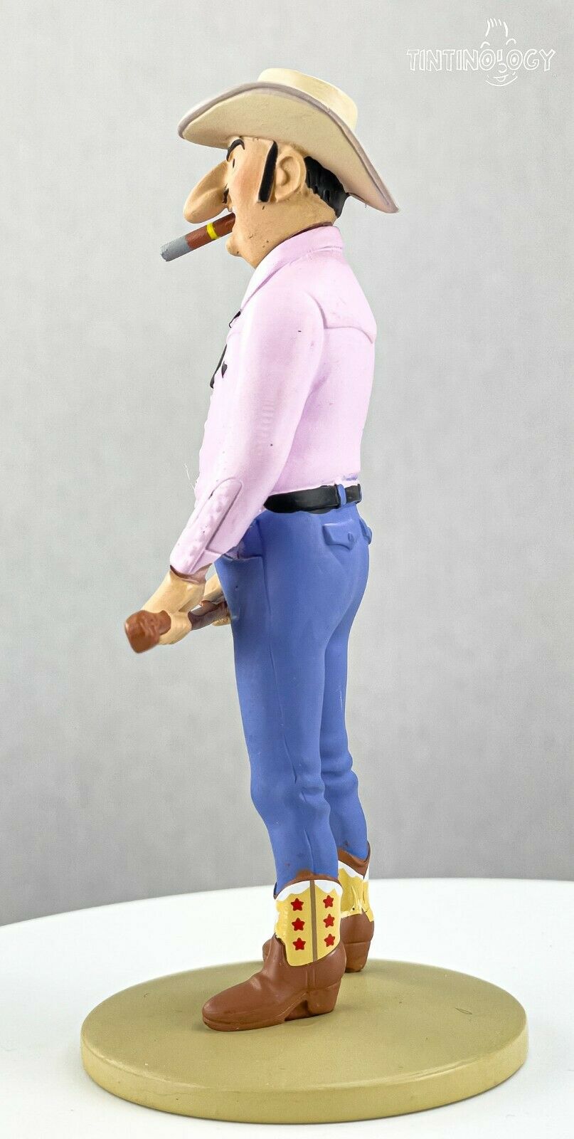 Tintin Figurines Officielle # 45 Rastapopoulos Flight 714 Herge model Moulinsart