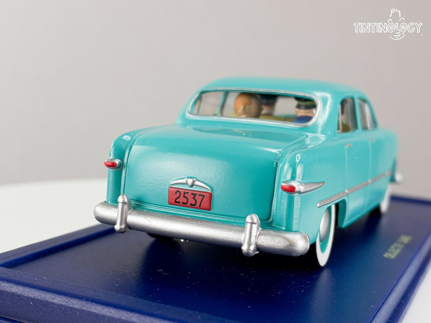 ATLAS TINTIN CAR # 49 Ford Custom - Destination Moon Herge model car 1/43 Scale