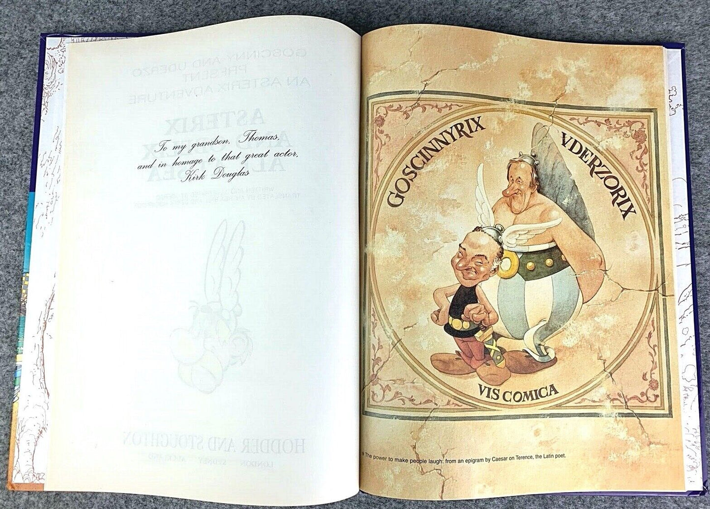 Asterix and Obelix All at Sea Hodder 1996 1st UK Edition Hardback Book EO Comic