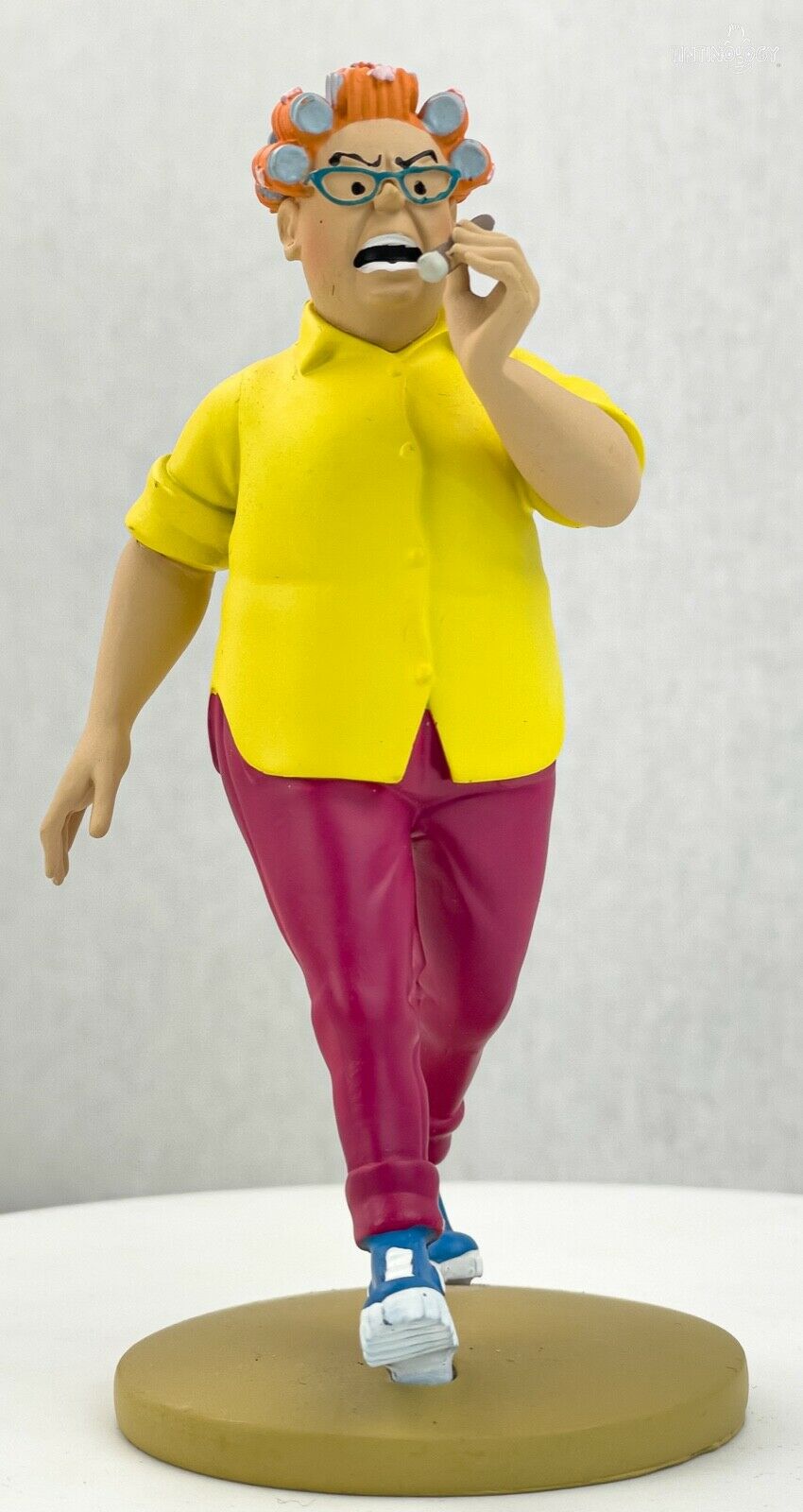 Tintin Figurines Officielle # 79 Peggy Alcazar: Picaros Herge model resin Figure