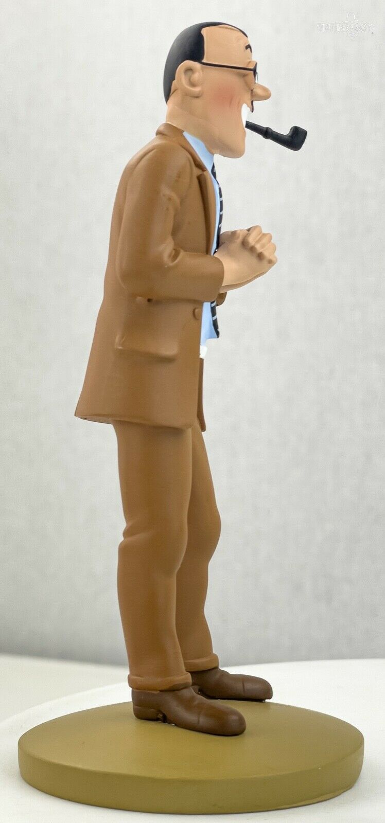 Tintin Figurines Officielle # 102 JM Dawson: Blue Lotus ML Resin Model Figure