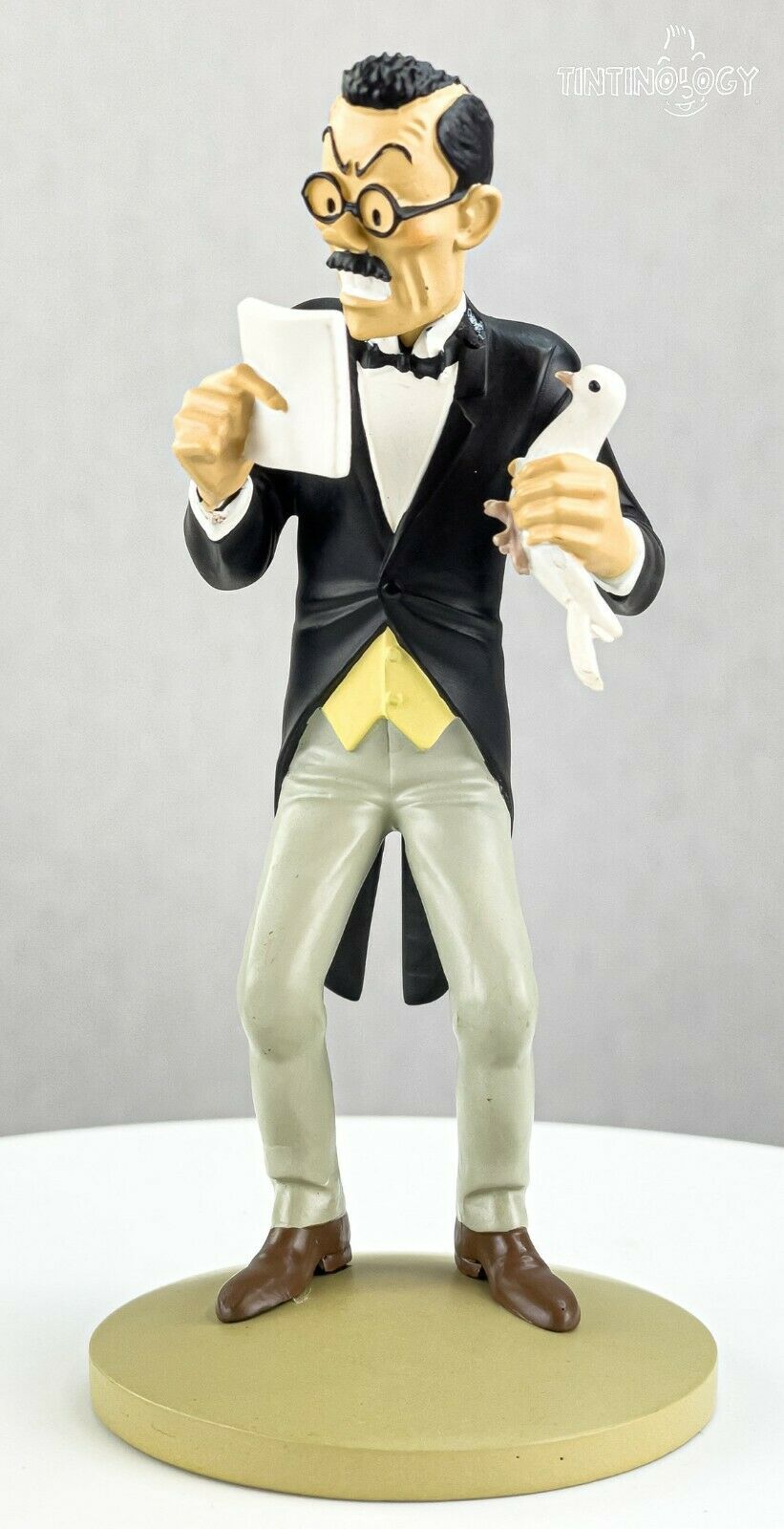 Tintin Figurine Officielle # 14 Mitsuhirato Herge model ML resin Figure