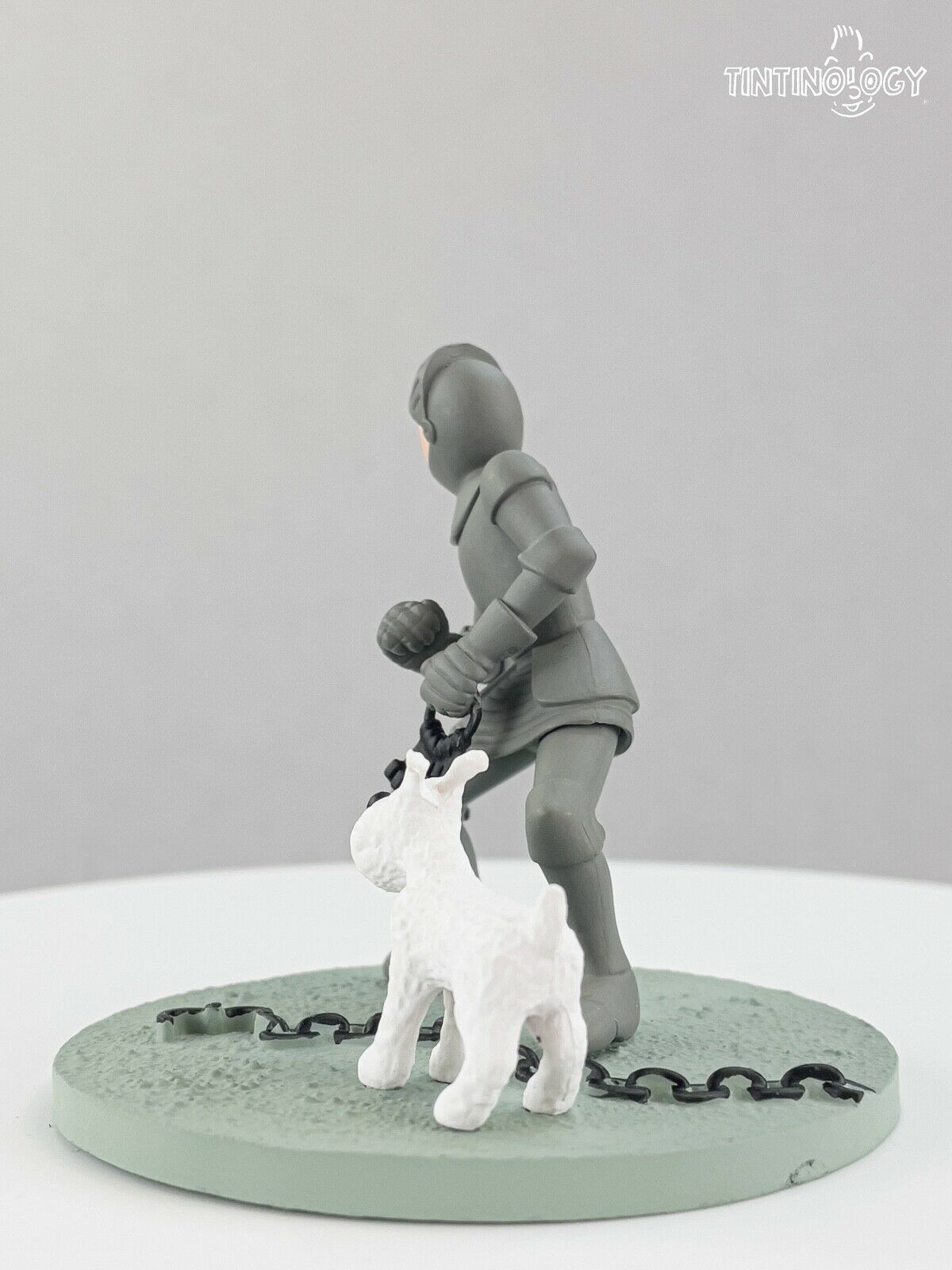 Tintin in Armour - America: Coffret/Box Scene Moulinsart Figurine 9cm Model