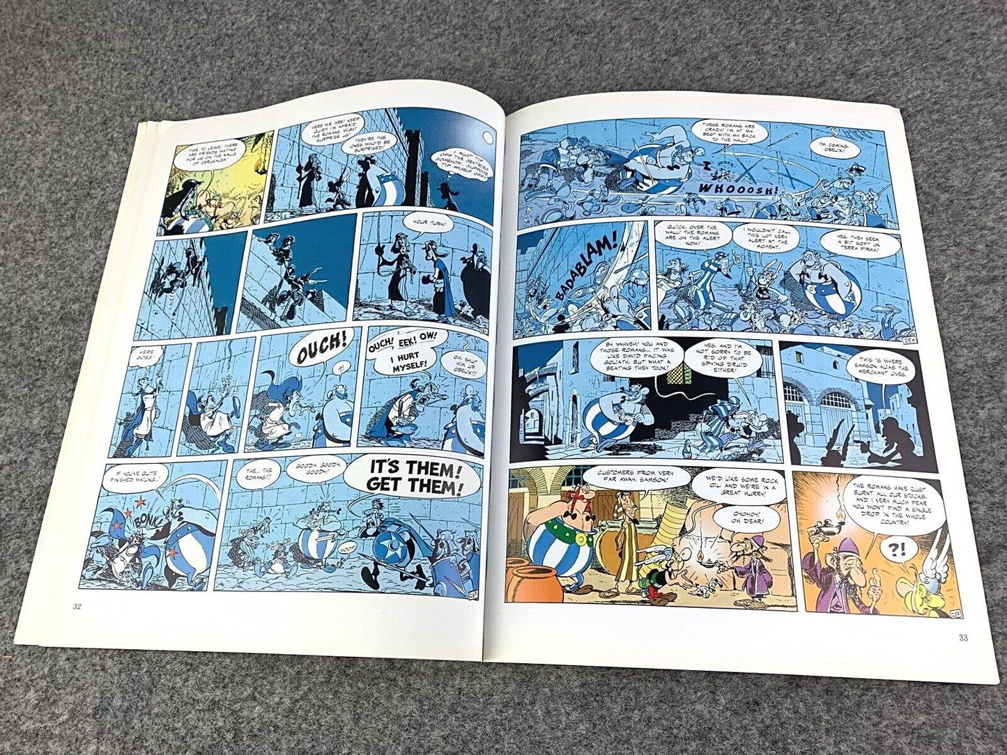 Asterix & Black Gold - 2000s Orion/Sphere UK Edition Paperback Book EO Uderzo