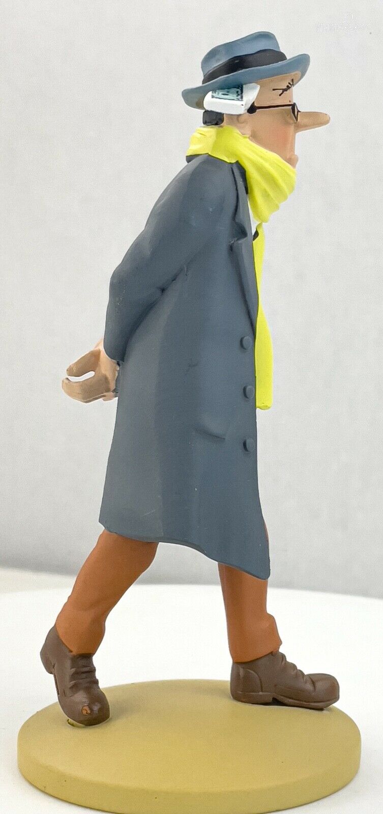 Tintin Figurines Officielle # 58 Laszlo Carriedas: Flight 714 model ML resin Figure