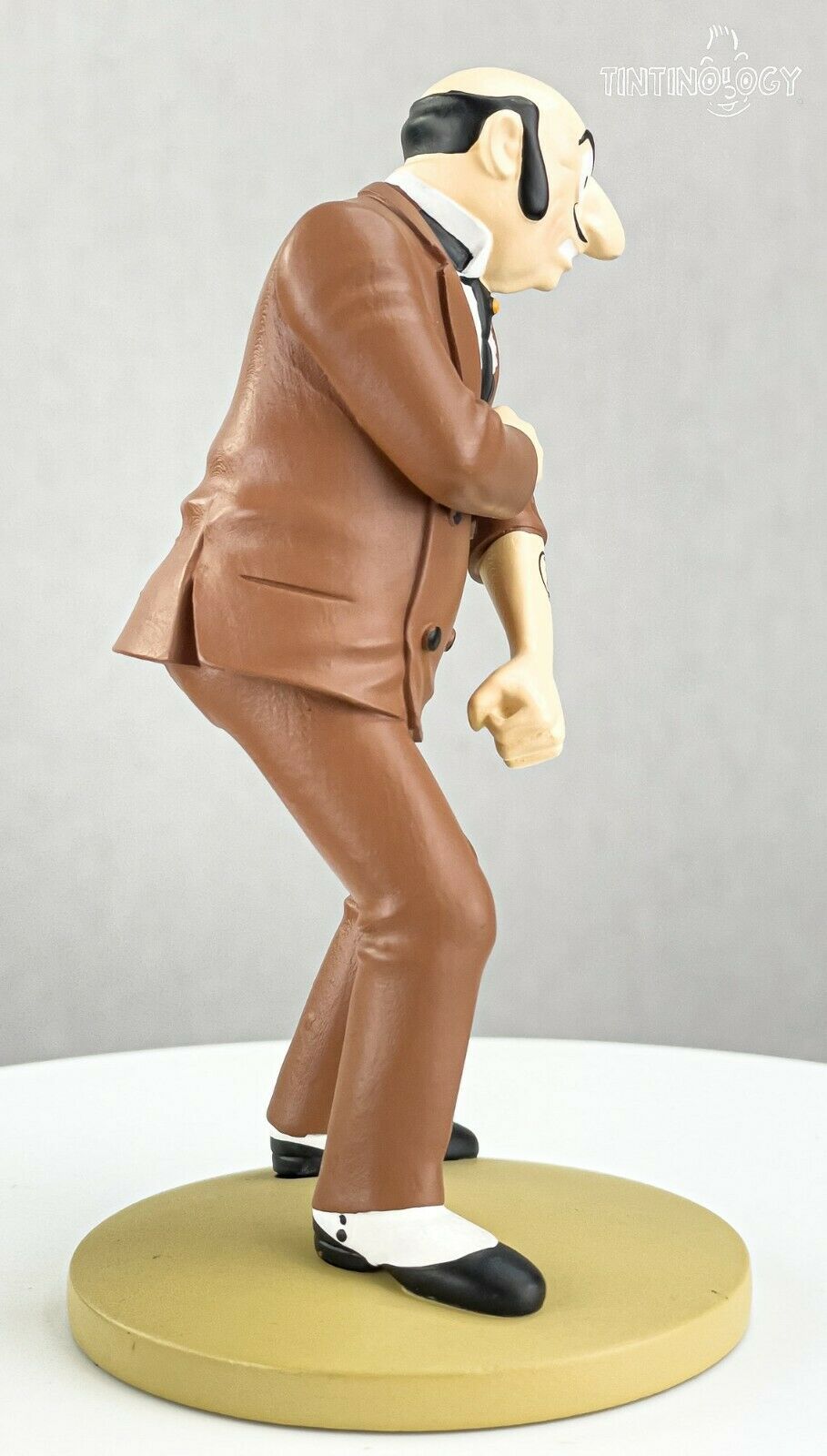 Tintin Figurines Officielle # 9 Rastapopoulos: Blue Lotus model ML resin Figure