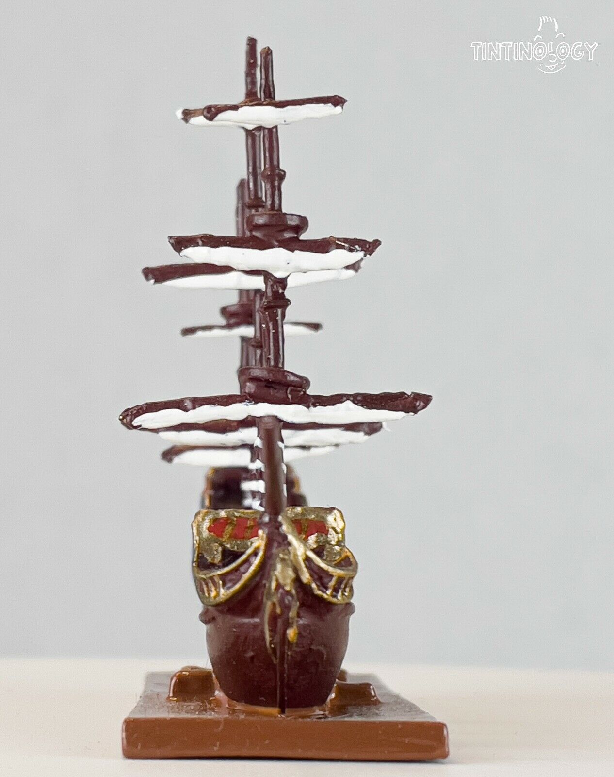 The Unicorn Ship by Pixi: Tintin Figurine Objets Mythe 5608 - 1994 X Rare Vintage Boat Model Herge