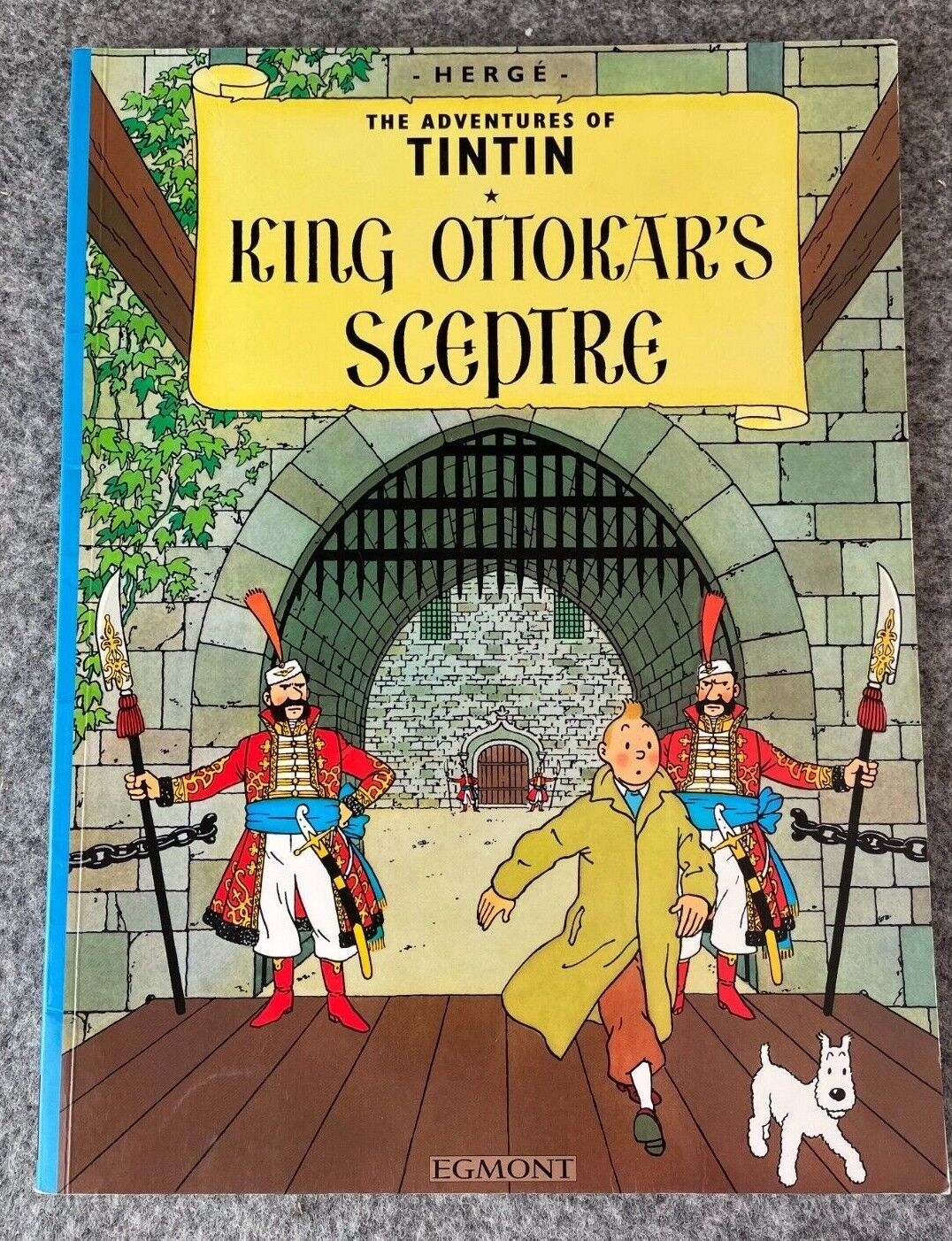 King Ottokar's Sceptre Tintin Book Egmont UK Paperback Edition