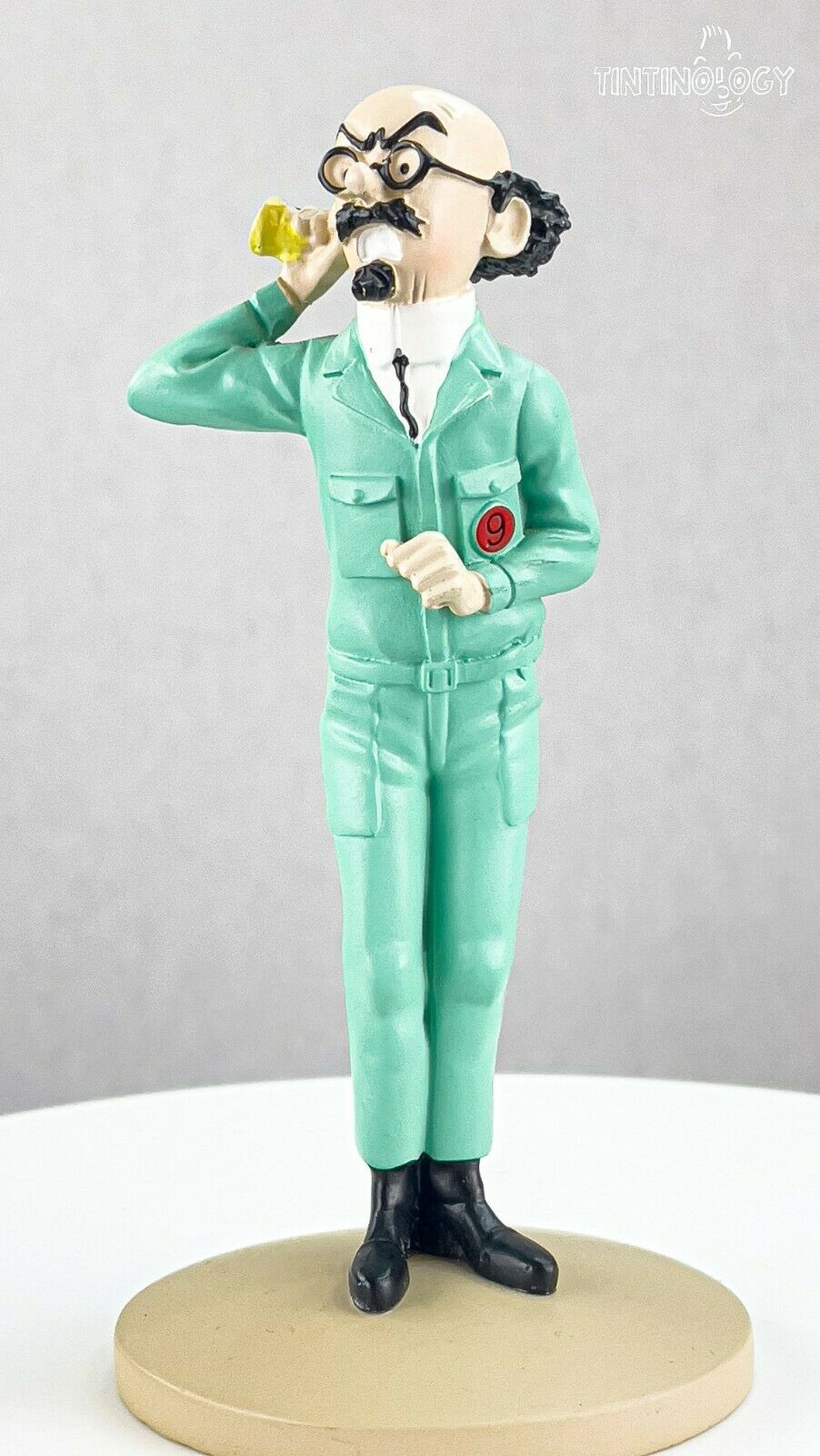 Tintin Figurines Officielle # 17 Calculus from Destination Moon ML resin Figure