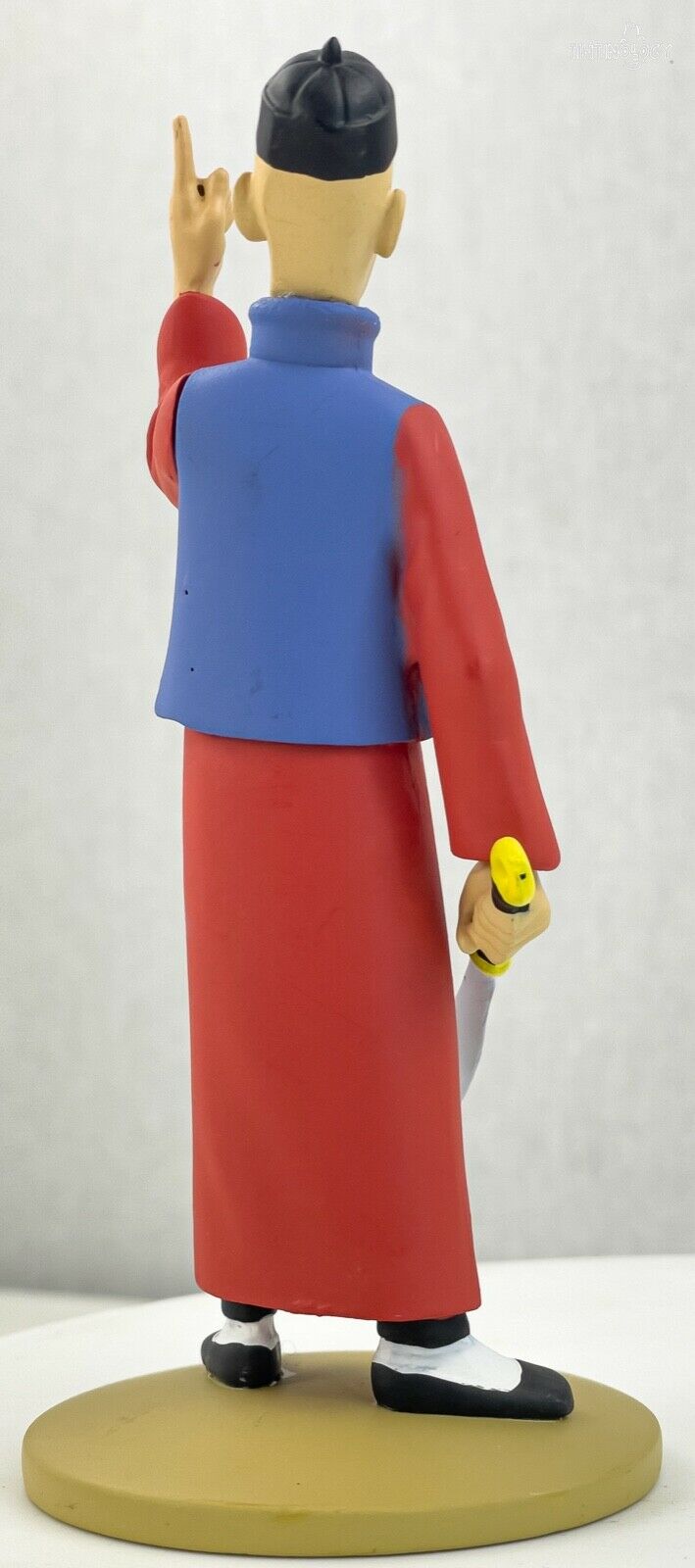 Tintin Figurines Officielle # 66 Mad Didi - Blue Lotus model ML resin Figure