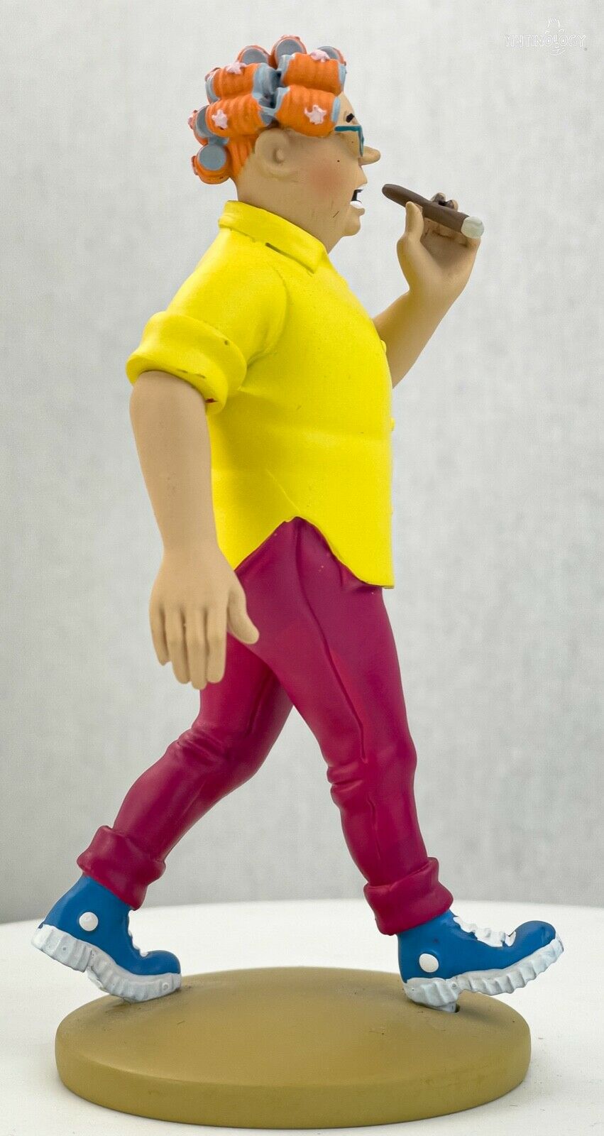 Tintin Figurines Officielle # 79 Peggy Alcazar: Picaros Herge model resin Figure