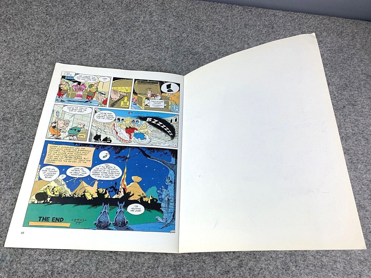 Asterix & Black Gold - 2000s Orion/Sphere UK Edition Paperback Book EO Uderzo