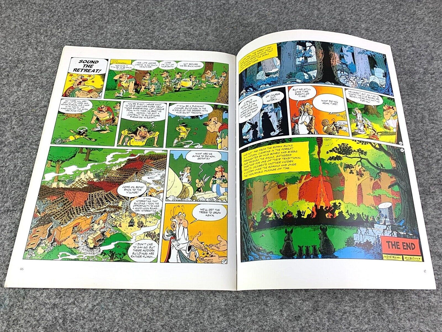 Mansions of the Gods - 2000s Orion/Sphere UK Edition Paperback Book EO Uderzo