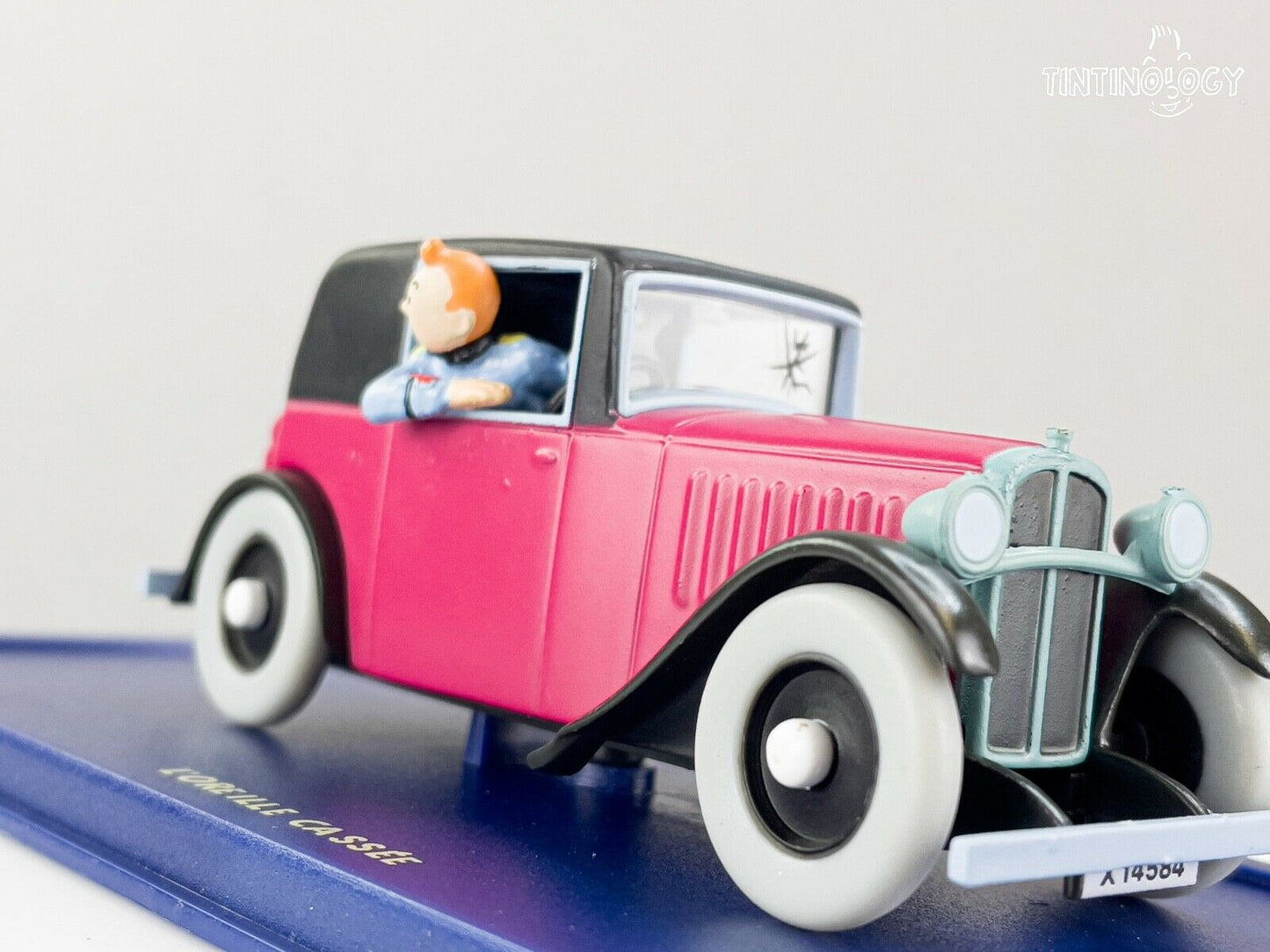 ATLAS TINTIN CAR # 13 Coupe Spider - Broken Ear Herge model 1/43 Scale voiture