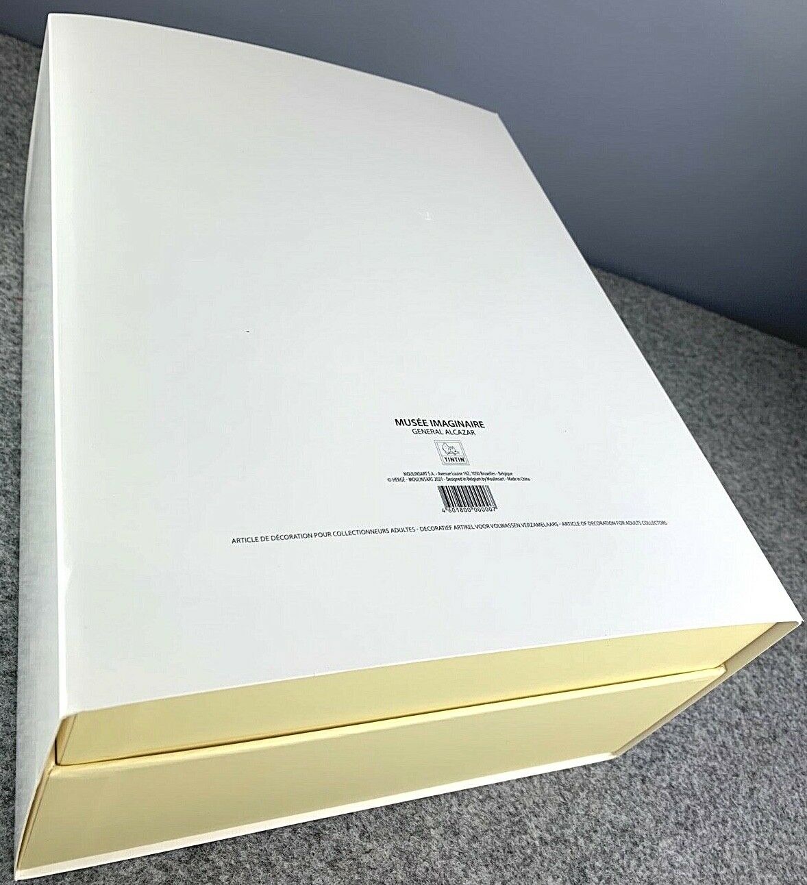 Statuette Moulinsart 46018 General Alcazar Musee Imaginaire 2021 Tintin Resin