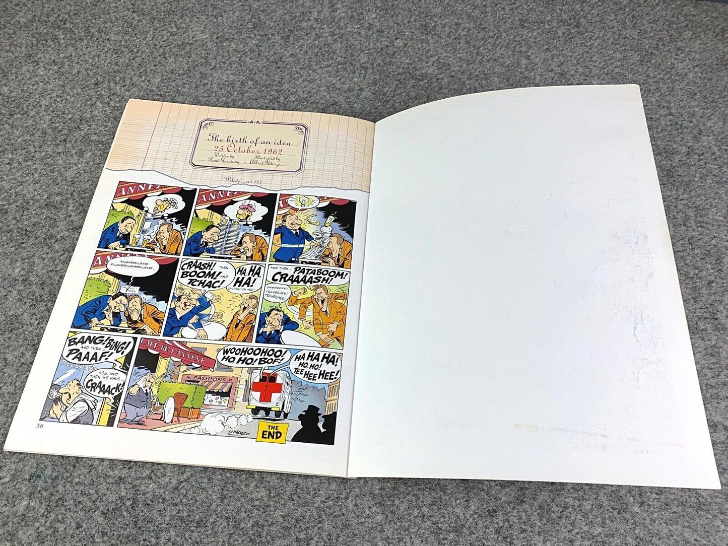 Asterix & the Class Act - 2000s Orion/Sphere UK Edition Paperback Book EO Uderzo