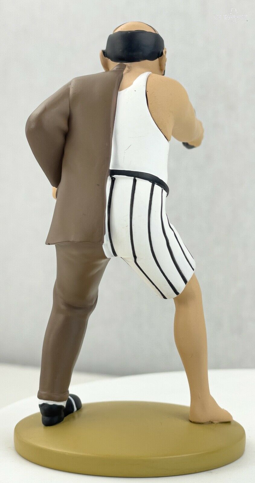 Tintin Figurines Officielle # 80 Alonzo Perez: Broken Ear Model ML resin Figure