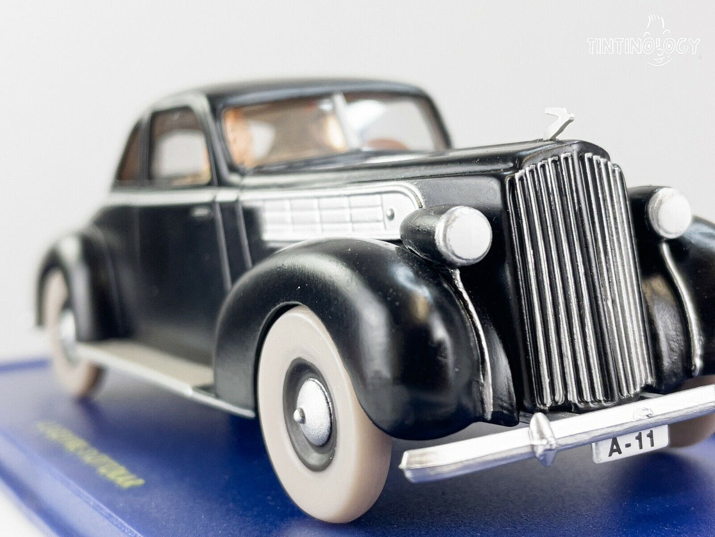 ATLAS TINTIN CAR # 18 Packard 6 - Ottokars Herge model car 1/43 Scale