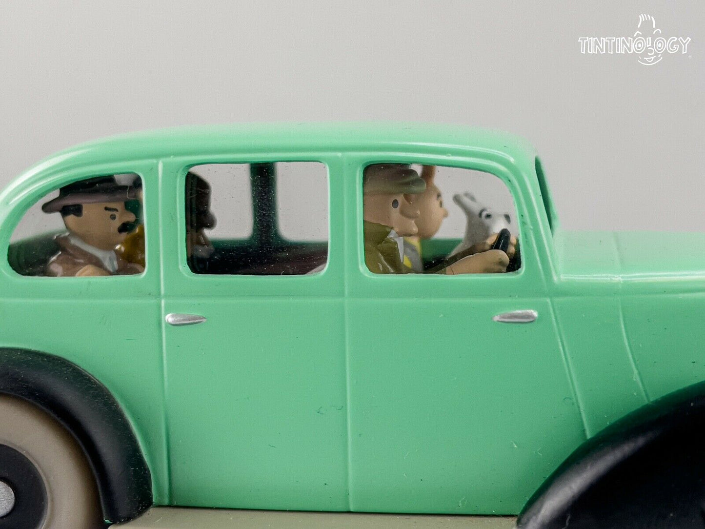 ATLAS TINTIN CAR # 58 Gangsters Car - America Herge model car 1/43 Scale