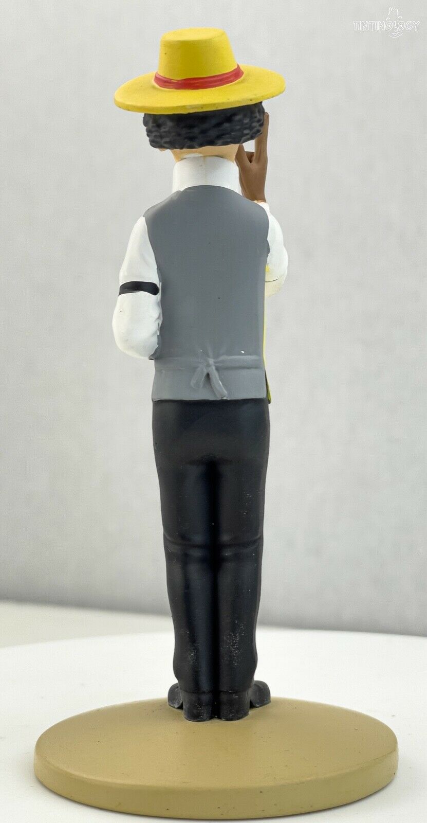 Tintin Figurines Officielle # 28 Calculus Gardener Herge model Moulinsart Figure
