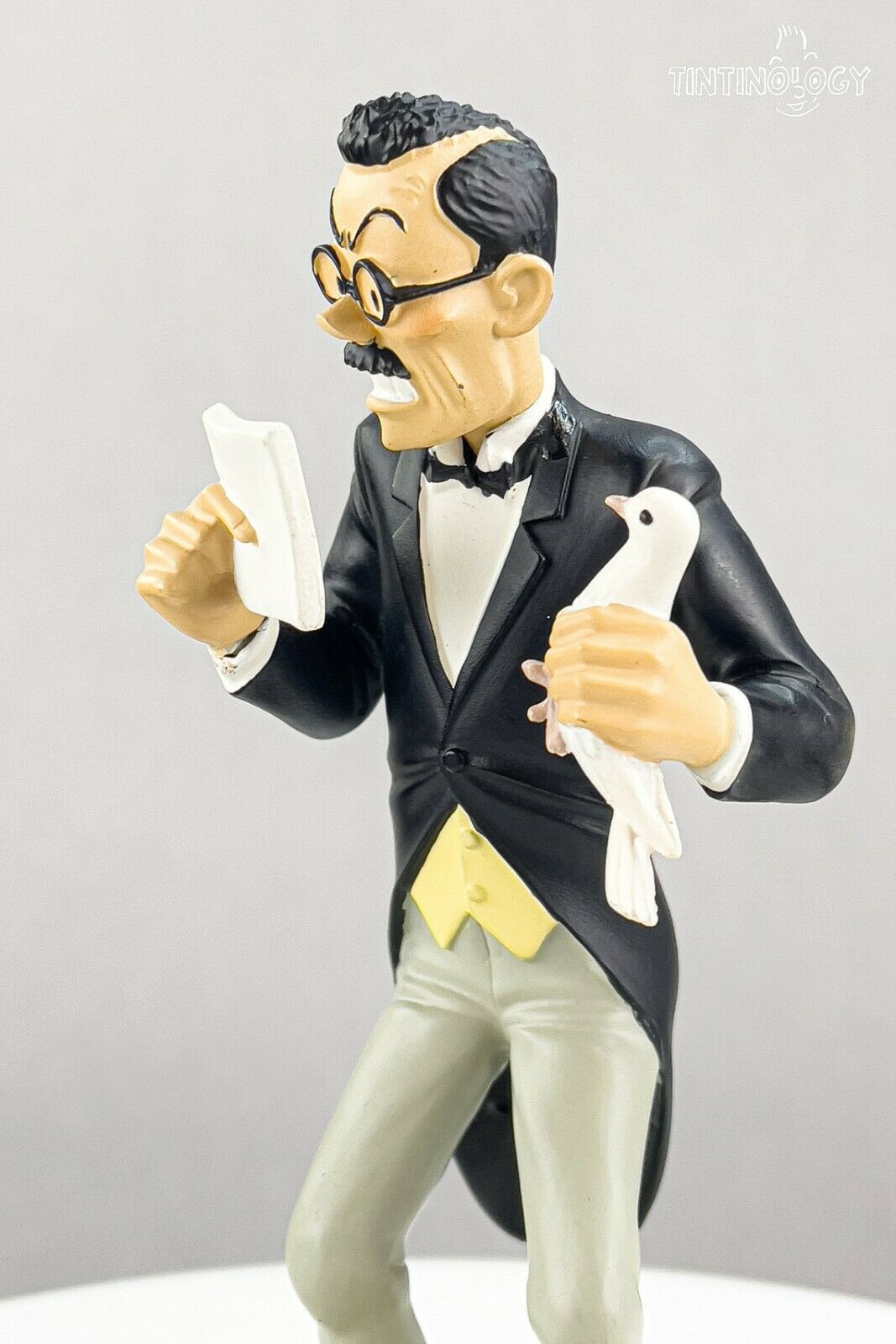 Tintin Figurine Officielle # 14 Mitsuhirato Herge model ML resin Figure