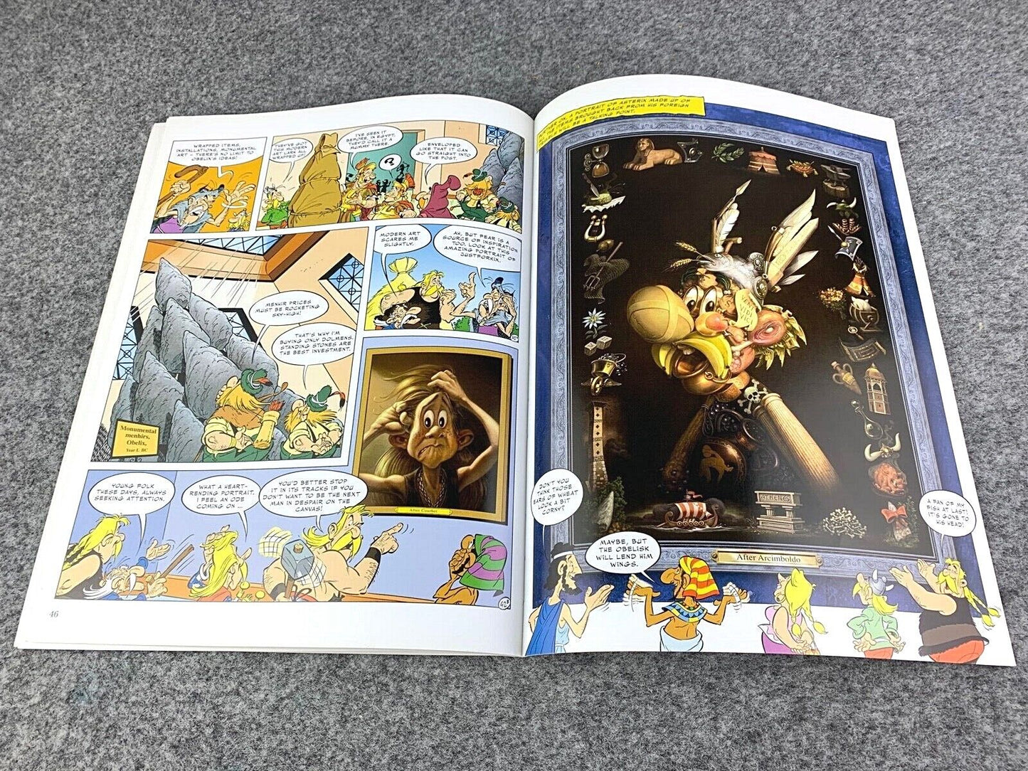 Asterix & Obelix's Birthday - 2000s Orion/Sphere UK Edition Paperback Book EO Uderzo