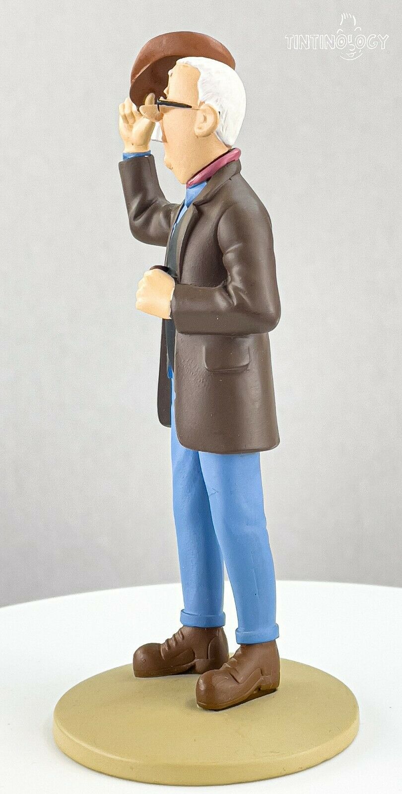 Tintin Figurine Officielle # 35 Mr Boullu the Builder Herge model Figure