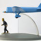 MOULINSART TINTIN PLANE 29563 Blue Plane: Jo Zette & Jocko Model Avion #43