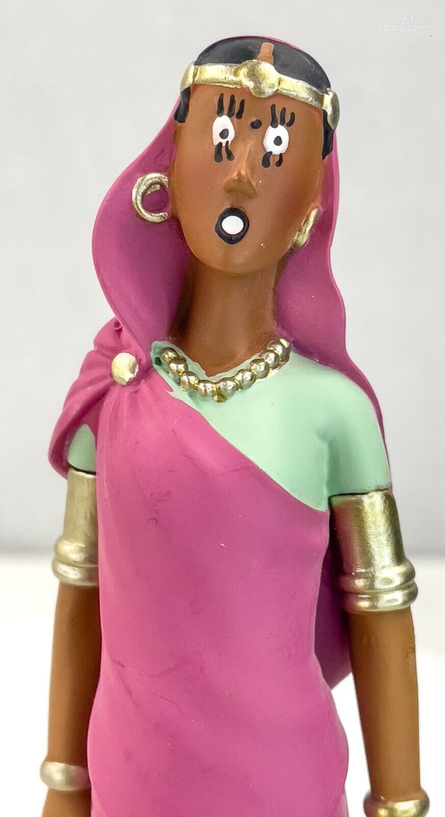 Tintin Figurines Officielle # 85 Madame Yamila 7 Crystal Balls model ML resin