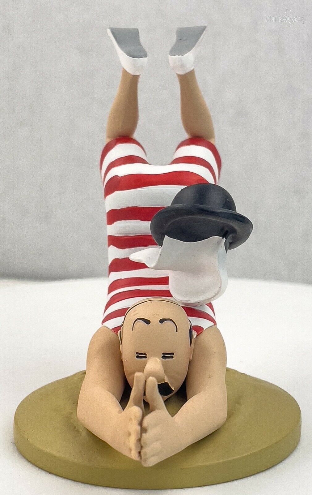 Tintin Figurines Officielle #55 Thomson Diving: Black Gold Herge Resin Figure