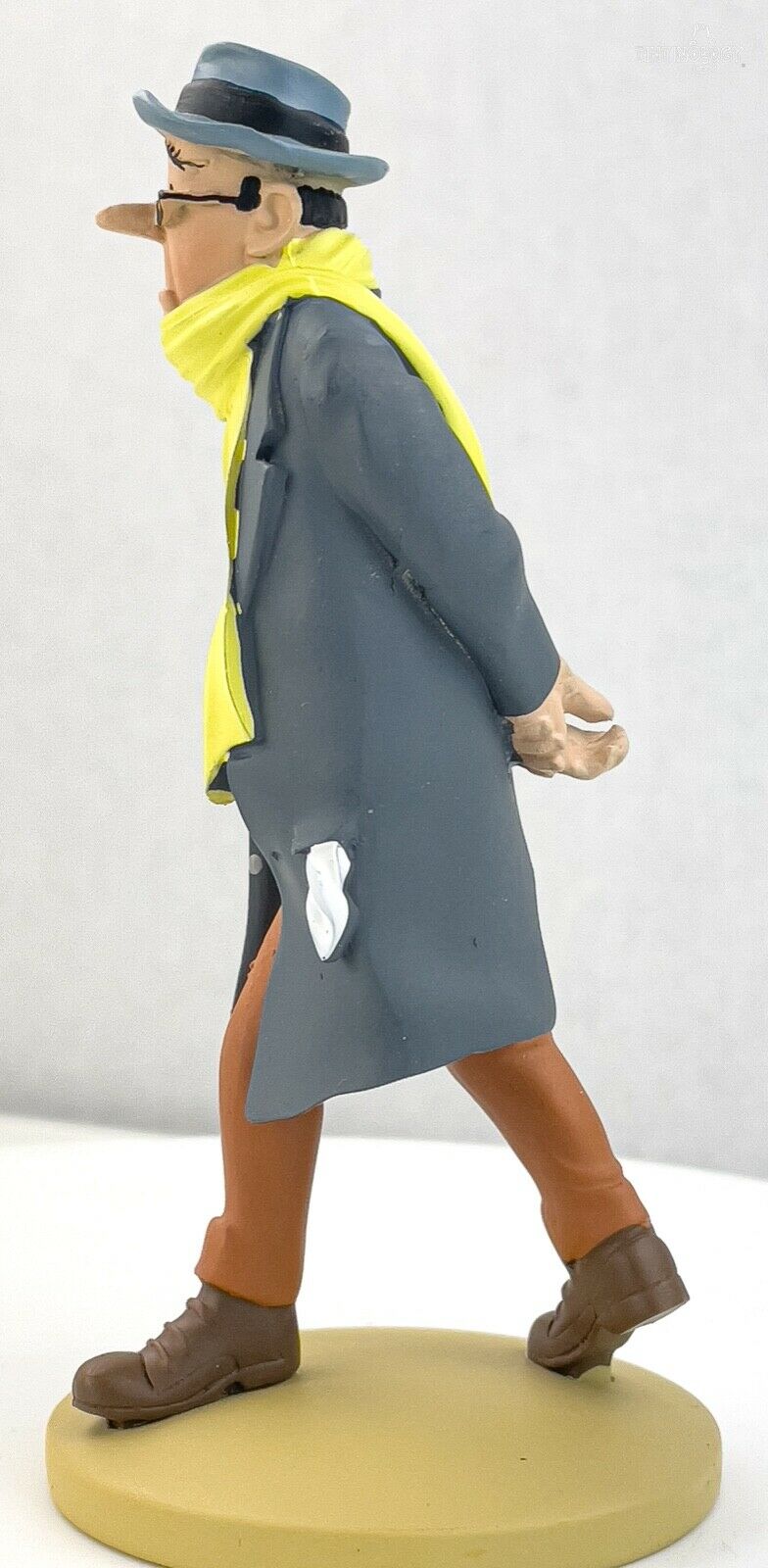 Tintin Figurines Officielle # 58 Laszlo Carriedas: Flight 714 model ML resin Figure
