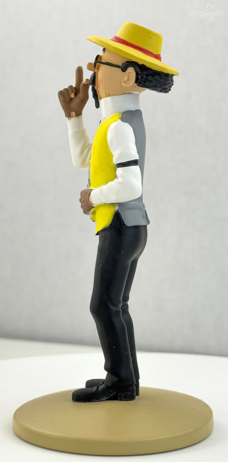 Tintin Figurines Officielle # 28 Calculus Gardener Herge model Moulinsart Figure