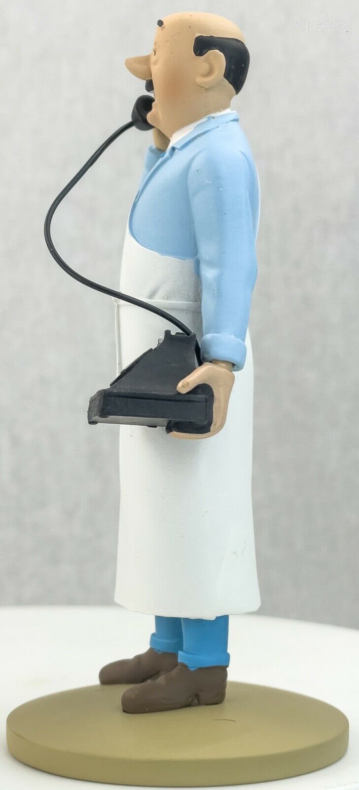 Tintin Figurines Officielle # 54 Mr Cutts the Butcher Herge model ML Figure