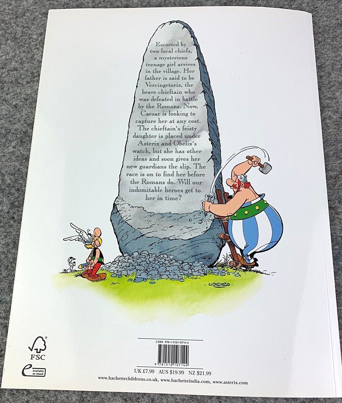 Asterix & the Vikings - 2000s Orion/Sphere UK Edition Paperback Book EO Uderzo