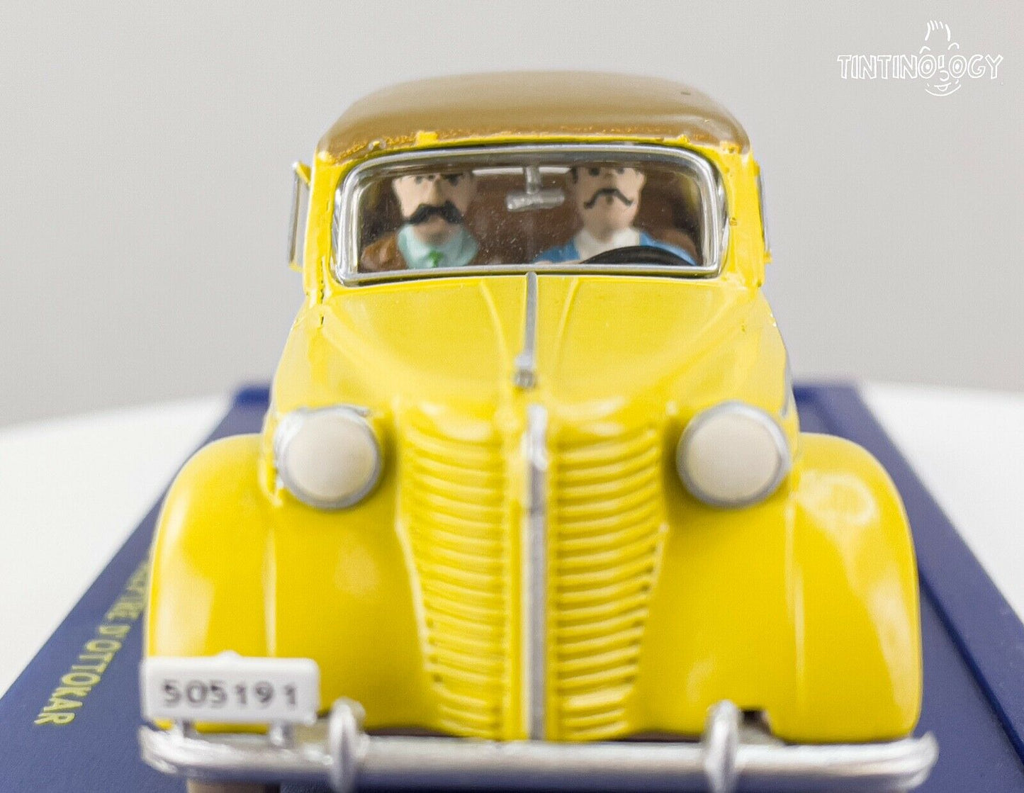 ATLAS TINTIN CAR # 19 Opel Olympia - Ottokar Herge model car 1/43 Scale Voiture