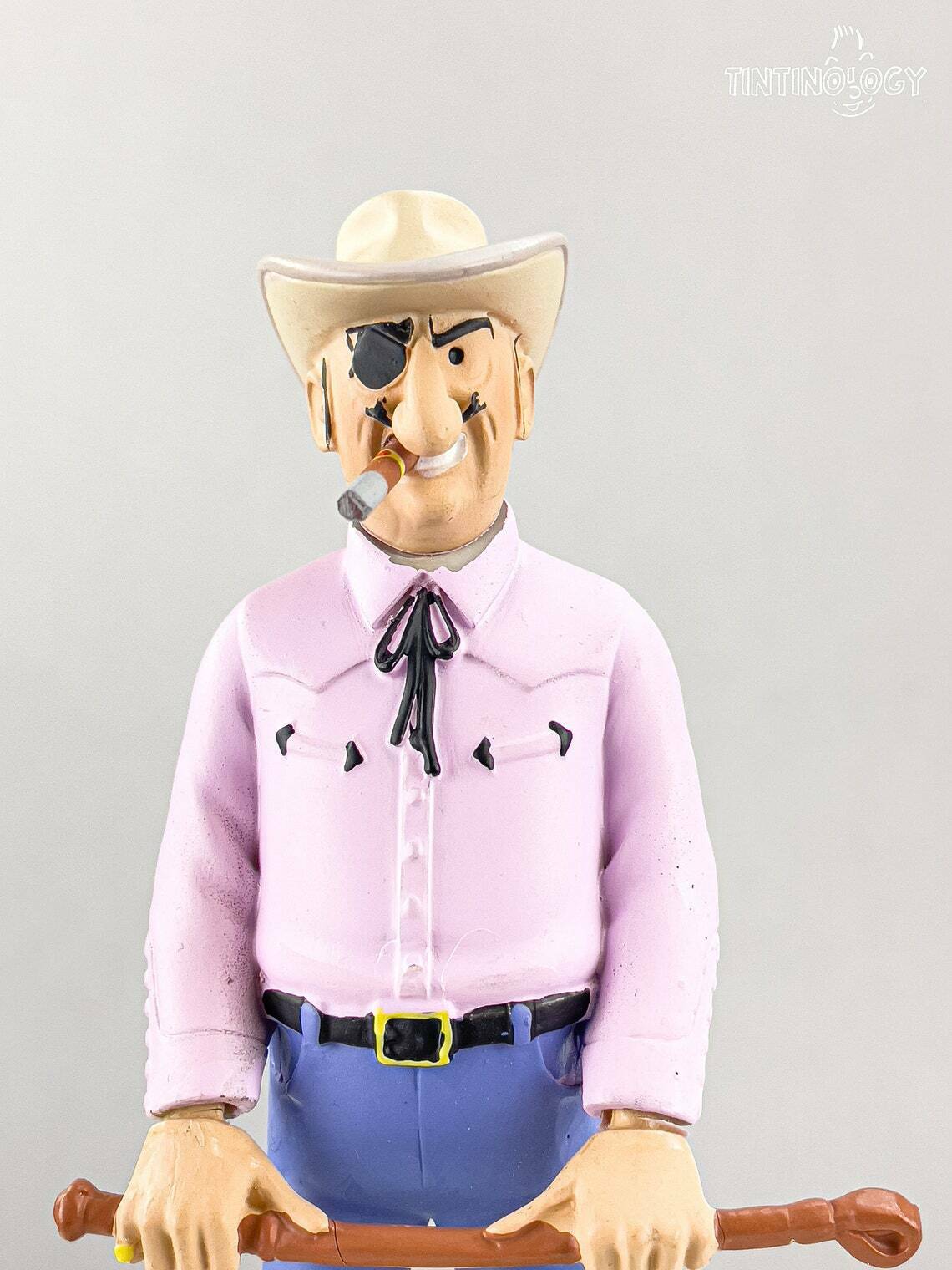 Tintin Figurines Officielle # 45 Rastapopoulos Flight 714 Herge model Moulinsart