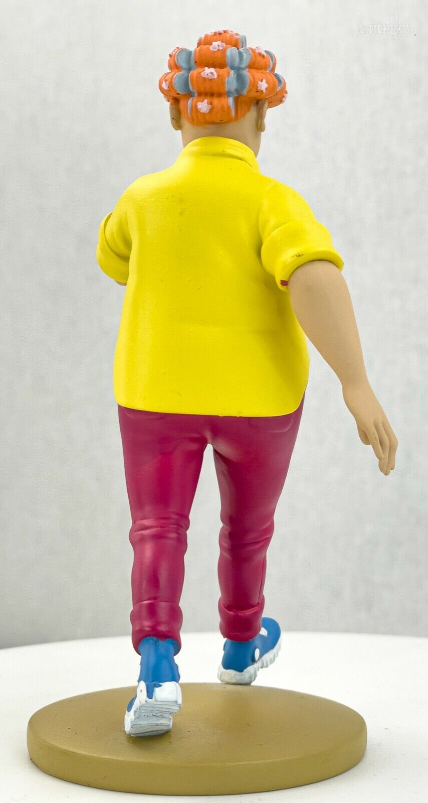Tintin Figurines Officielle # 79 Peggy Alcazar: Picaros Herge model resin Figure