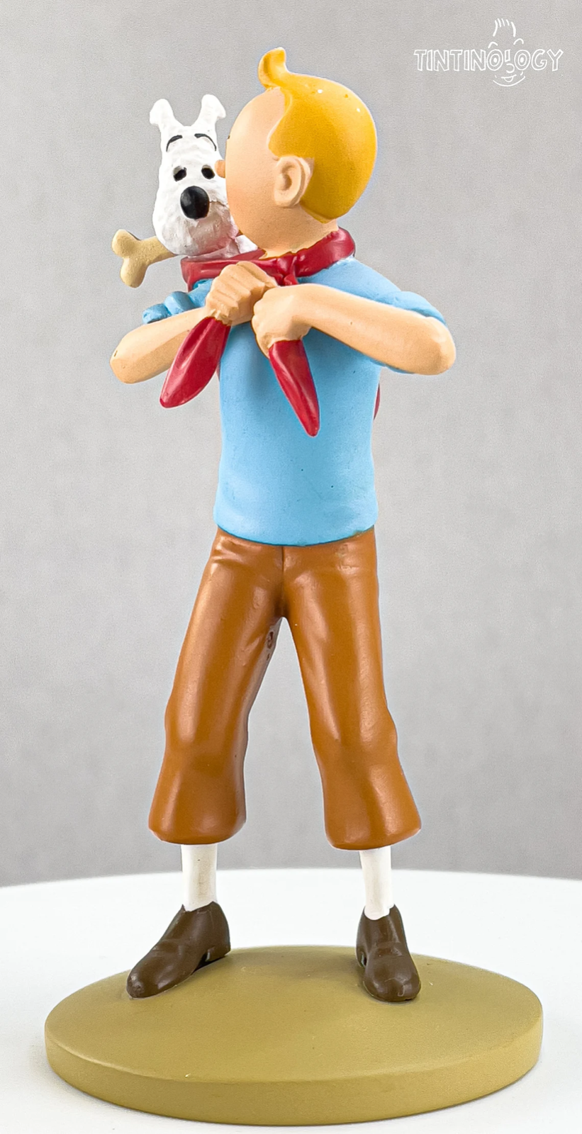 Tintin Figurine Moulinsart 42194: Tintin Carrying Snowy 12cm Herge Officielle Figure 39