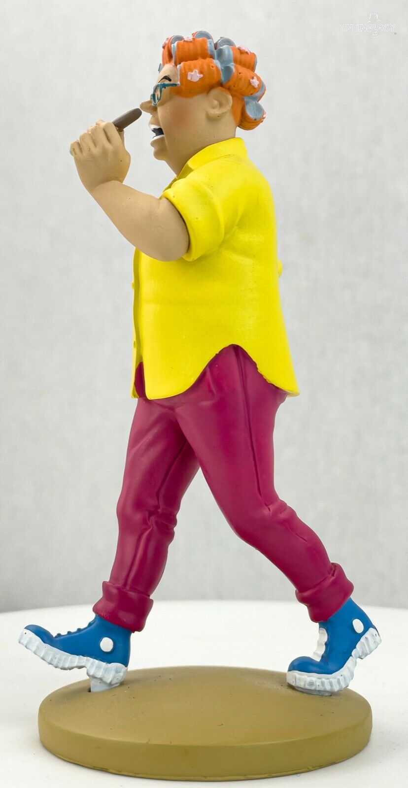 Tintin Figurines Officielle # 79 Peggy Alcazar: Picaros Herge model resin Figure