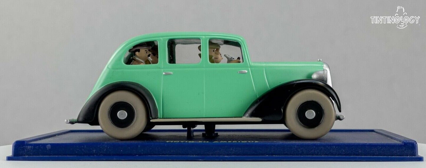 ATLAS TINTIN CAR # 58 Gangsters Car - America Herge model car 1/43 Scale