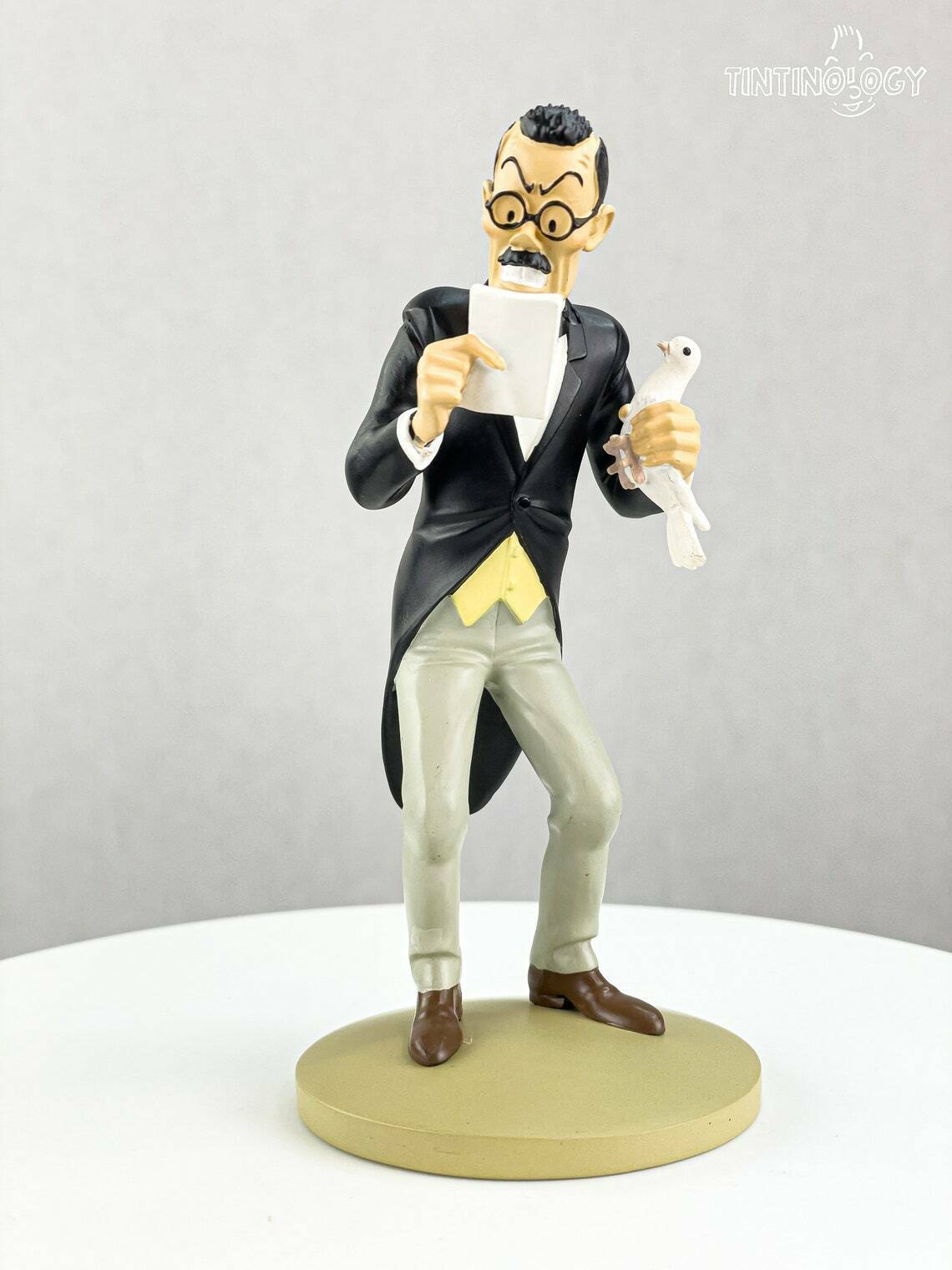 Tintin Figurine Officielle # 14 Mitsuhirato Herge model ML resin Figure