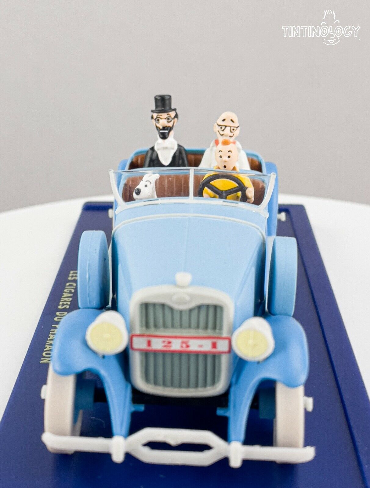 ATLAS TINTIN CAR # 5 Lincoln - Cigars Pharaoh Herge model car 1/43 Scale Voiture