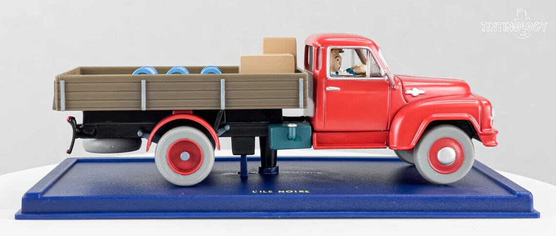 ATLAS TINTIN CAR # 61 Hanomag L28 - The Black Island Herge model car 1/43 Scale