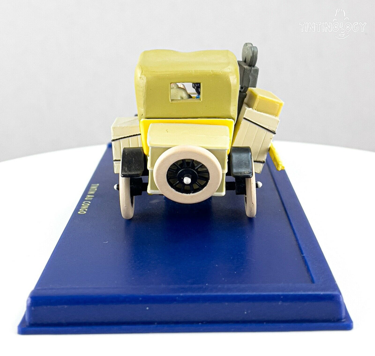 ATLAS TINTIN CAR # 3 Ford Model T: Congo - Herge Moulinsart model car 1/43 Scale
