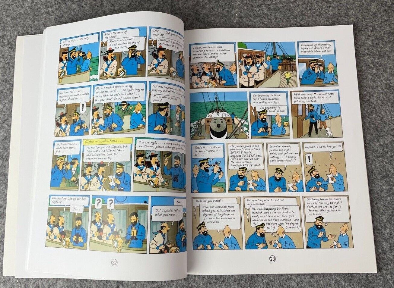 Red Rackham's Treasure Tintin Book Egmont UK Paperback Edition