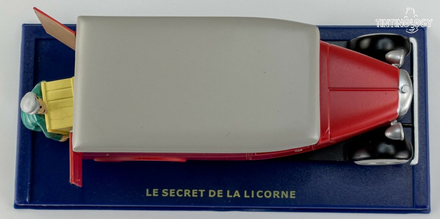 ATLAS TINTIN CAR # 65 Camionette - Secret Unicorn Herge model car 1/43 Scale