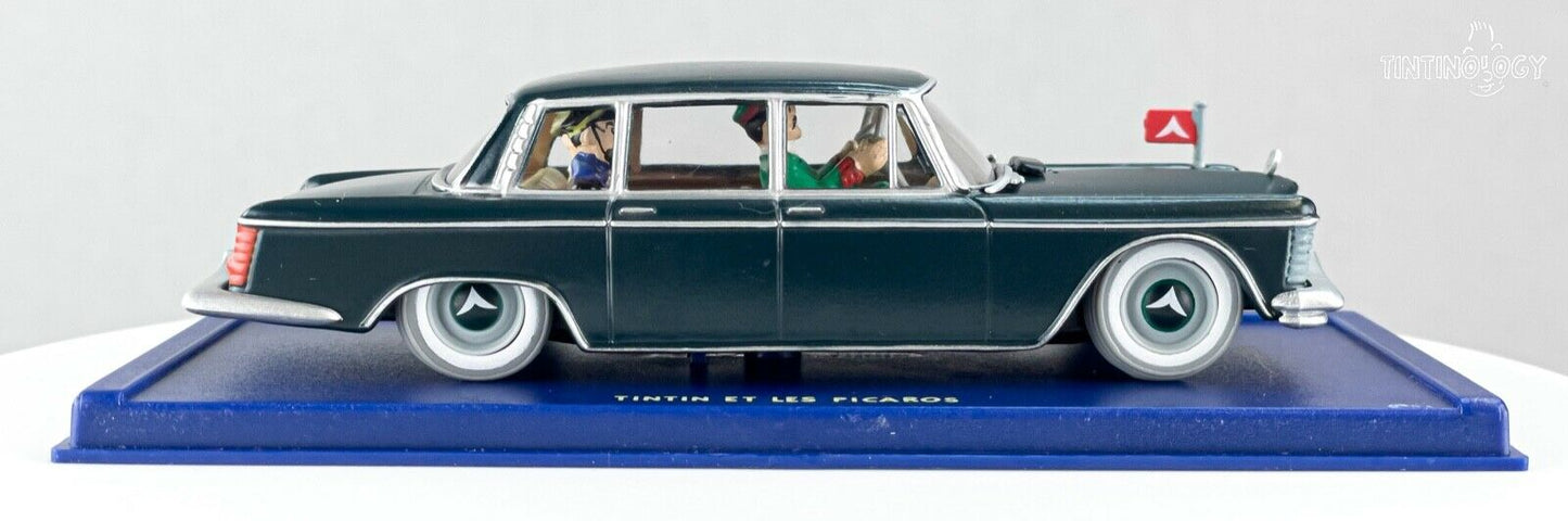 ATLAS TINTIN CAR # 11 Government Limo Picaros Herge model 1/43 Scale Voiture