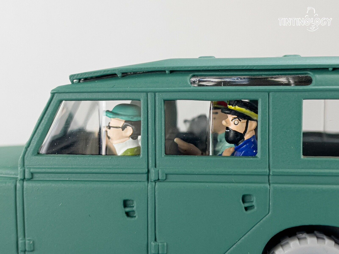 ATLAS TINTIN CAR # 43 Land Rover Defender: Picaros Herge model voiture 1/43 Scal
